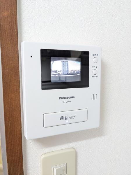 拡大写真:ソラリア大在 4階409のセキュリティ