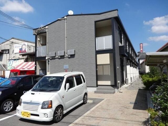 拡大写真：レオパレス外環富田林３ 1階102の外観