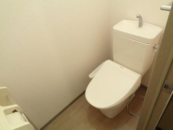 拡大写真:グレイスコート峰塚 B棟 1階102のトイレ