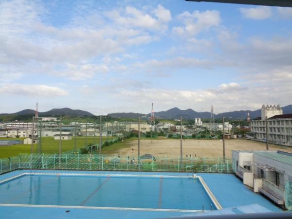 拡大写真:レオンK.S2 2階201の現地からの眺望