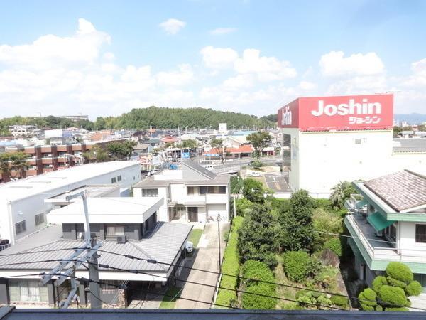 拡大写真：富田林市若松町西１丁目 5階501の現地からの眺望