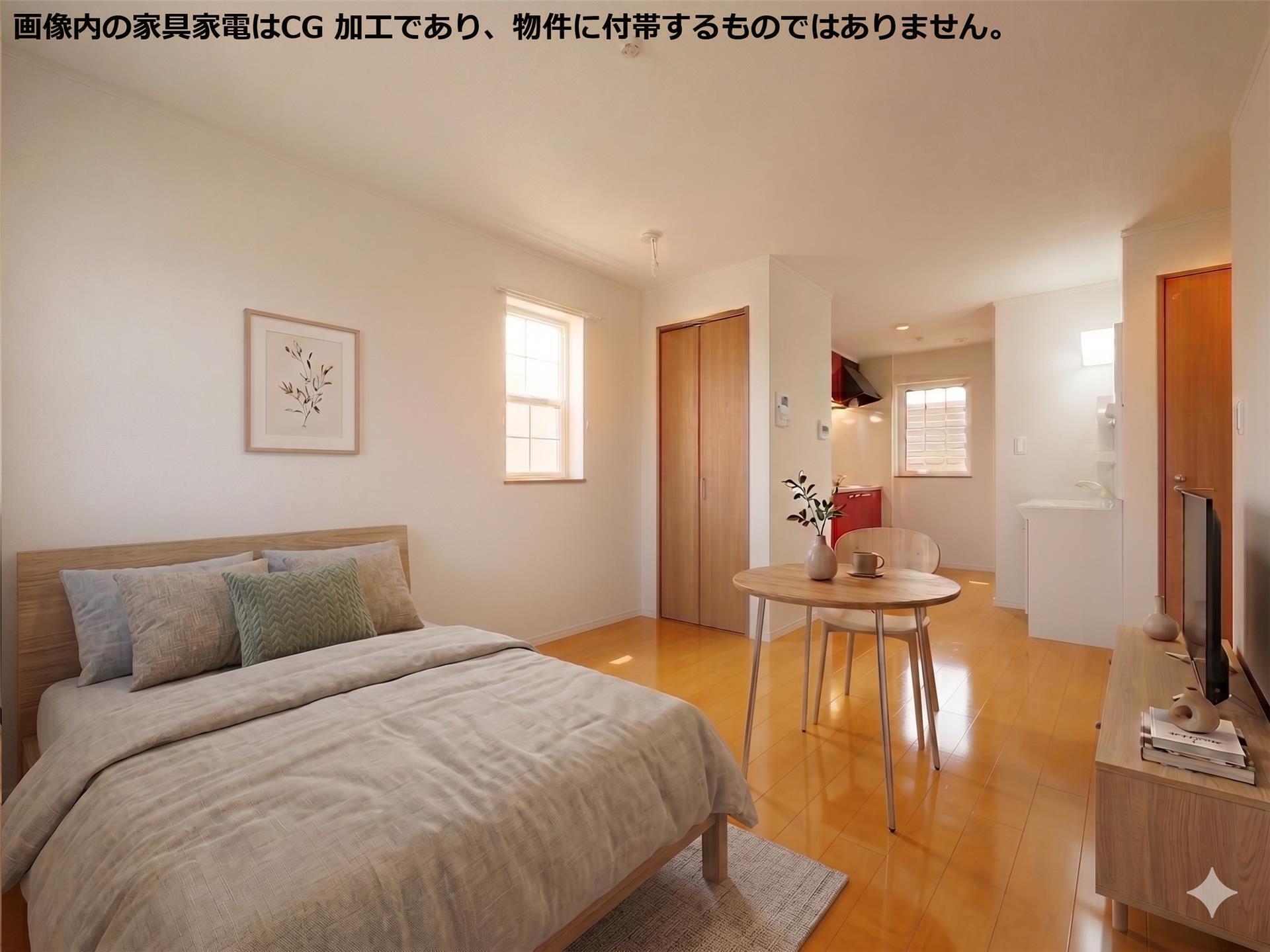 拡大写真:T’Sハウス高森 1階101の内観