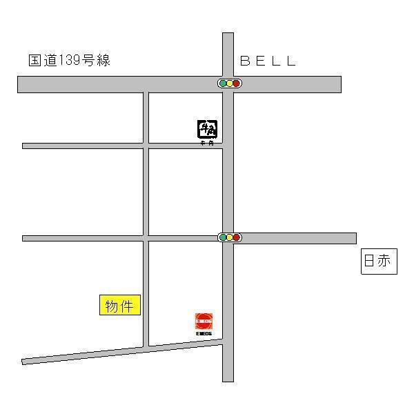 拡大写真:ハイムエスペランサ 3階307の現地案内図