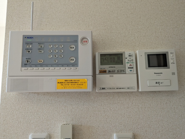 拡大写真:D-room萩原 2階202のセキュリティ