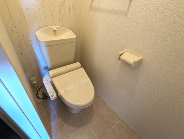 拡大写真:D-room萩原 2階202のトイレ