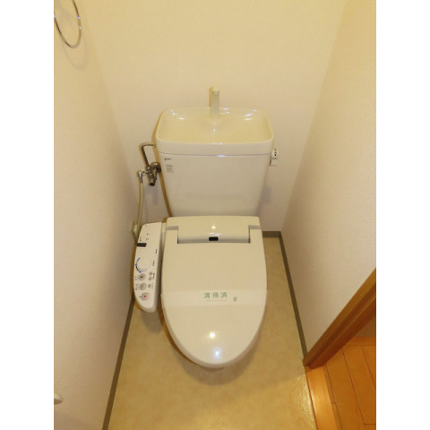 拡大写真：ハートフルコパンはやし 3階302のトイレ