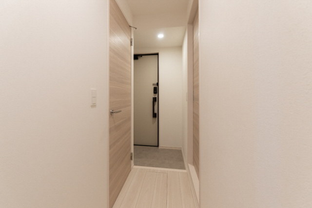 拡大写真:Pearl Court 2階201の玄関