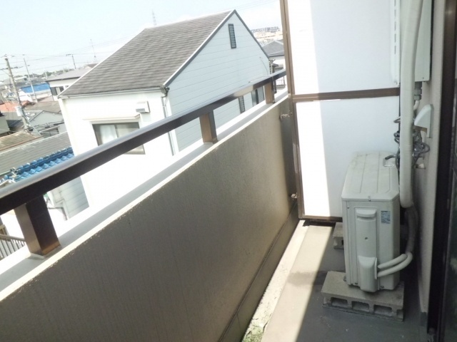 拡大写真:マンションライツ 4階416のバルコニー