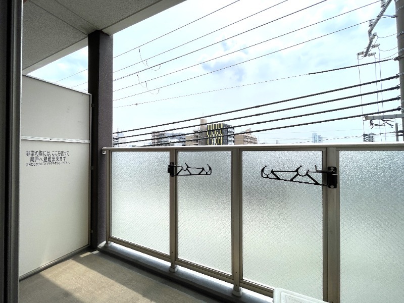 拡大写真:LalaPlace三宮東アスヴェル 11階1102のバルコニー