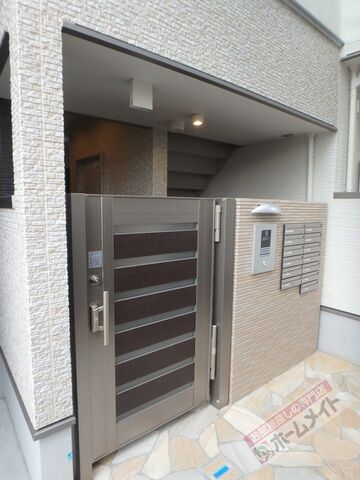 拡大写真：フジパレス堺浅香 1階105のオートロック付きで部外者シャットアウト♪