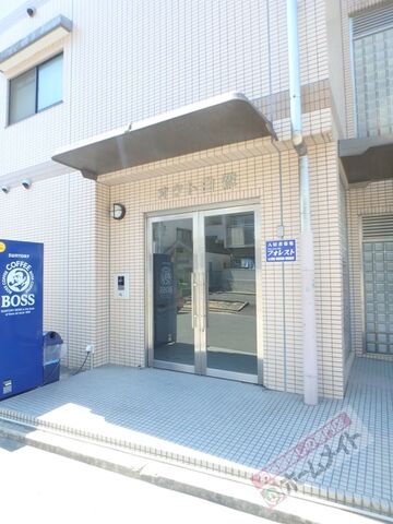拡大写真：オクト白鷺 2階207のオートロック付きで部外者シャットアウト♪