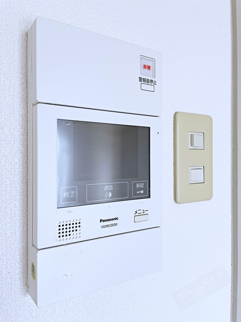 拡大写真：オクト白鷺 2階207のTVモニターホン