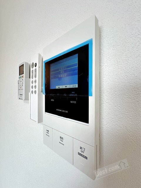 拡大写真:フジパレス堺今池サウス 2階203のカラーモニターホンで来訪者を確認できます♪