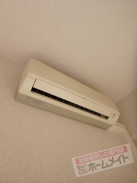 拡大写真:クレール三国ヶ丘 1階107のエアコン付き♪
