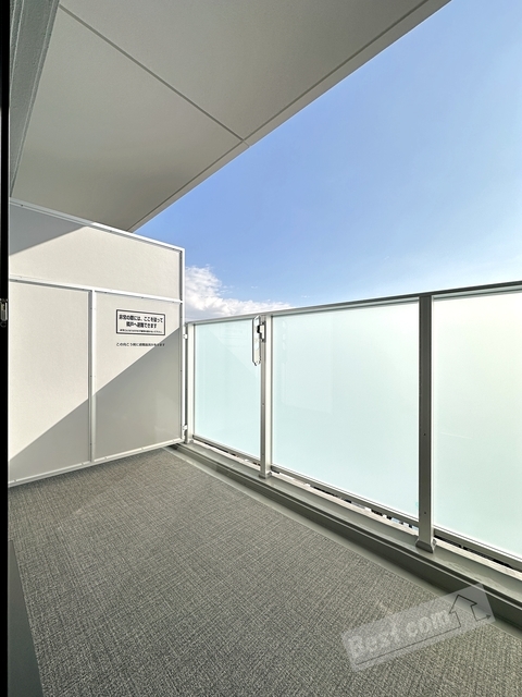 拡大写真：S-RESIDENCE堺blaze 9階903の日当た良好のバルコニー♪