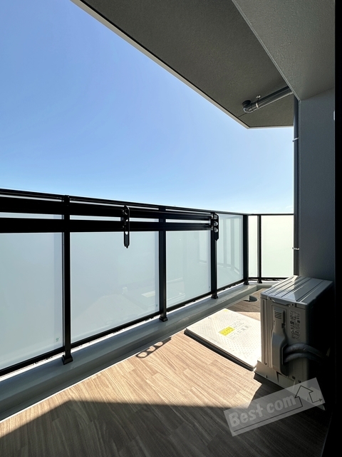 拡大写真:S-RESIDENCE堺湊駅前azure 5階508の日当た良好のバルコニー♪