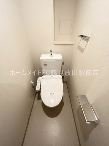 拡大写真:IB HAL 2階205のトイレ