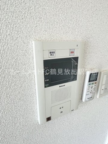 拡大写真:ヴァンスタージュ大阪城EAST 2階207のセキュリティ