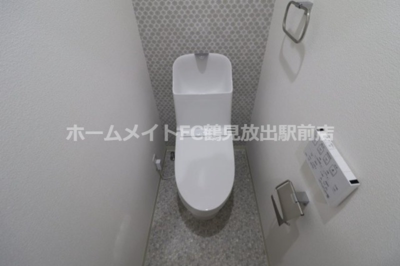 拡大写真:クリエオーレ徳庵 1階104のトイレ