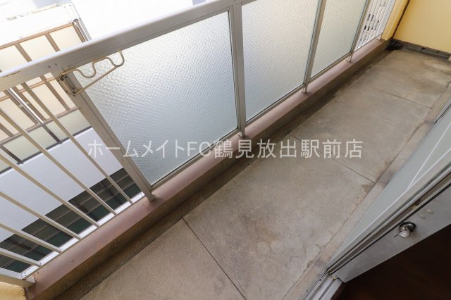 拡大写真:シャトー中村 3階303のバルコニー