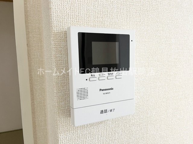 拡大写真:フラワーハイム鶴見 1階102のセキュリティ