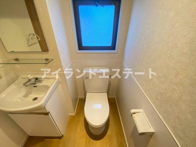 拡大写真:ミキハウス 3階301のトイレ