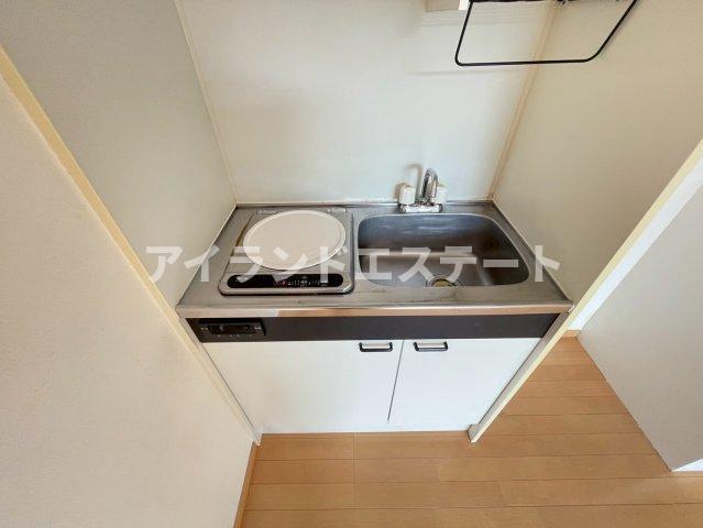 拡大写真:ミワハイツ 2階202のキッチン