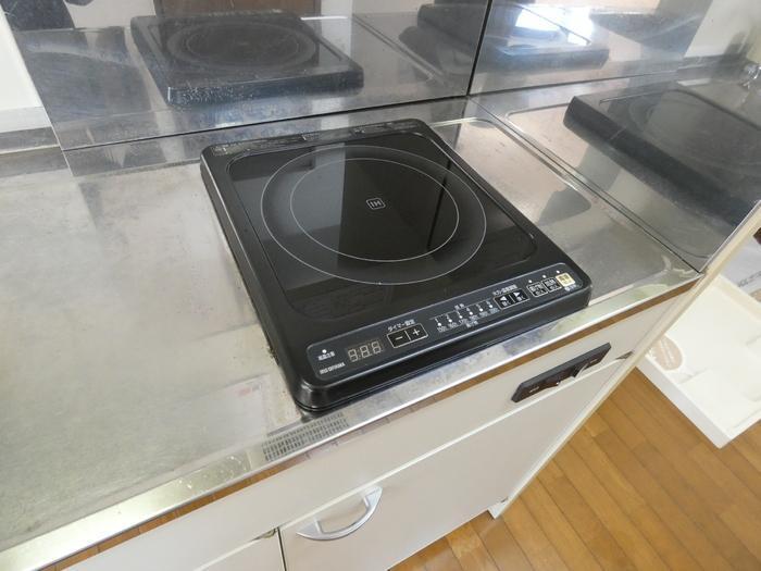 拡大写真：バウハウス弐番館 1階108のIHクッキングヒーター