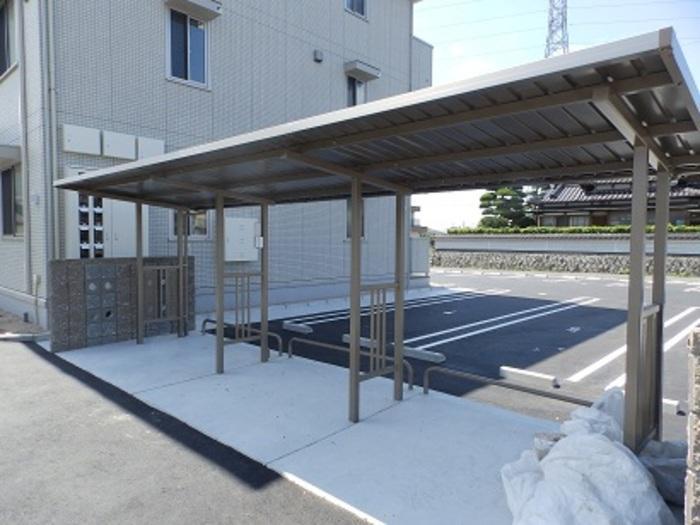 拡大写真：フェリックス 1階103の駐輪場
