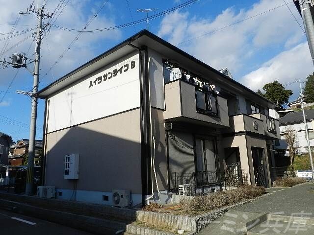 ハイツサンライフBの外観