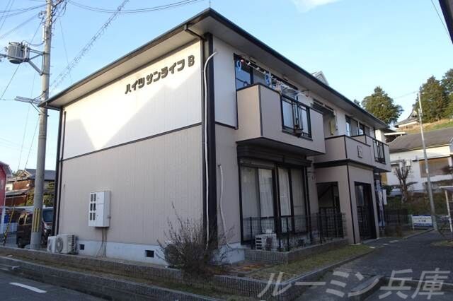 拡大写真:ハイツサンライフB 2階203の建物外観