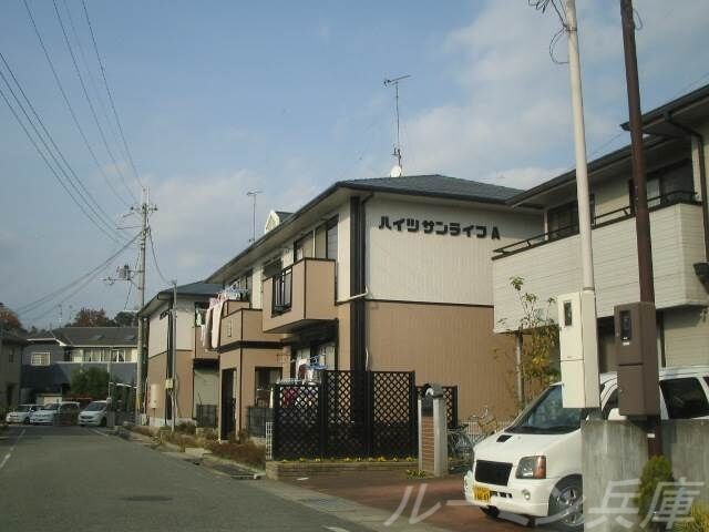 拡大写真:ハイツサンライフB 2階203の建物外観