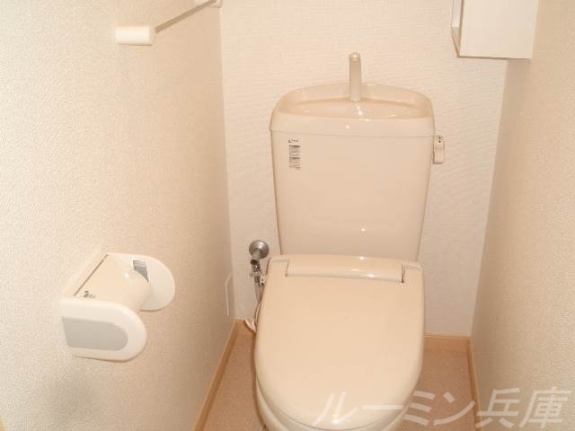 拡大写真:リトリートS 2階203のトイレ