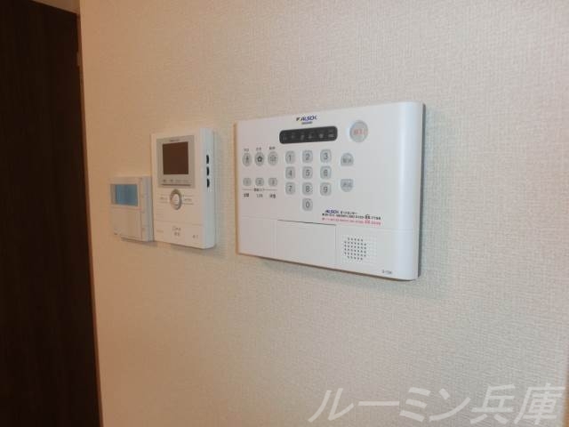 拡大写真：リヴェールフォスター 2階203のセキュリティ
