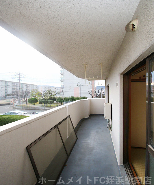 拡大写真:ソフィア 6階601の★南向きバルコニーです♪★※別部屋参考写真