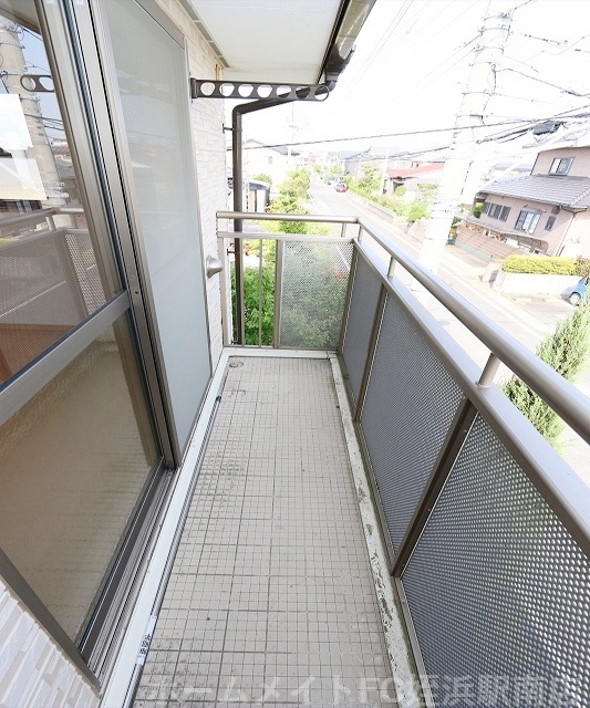 拡大写真:リースランド富士見Ⅱ 2階A105の★2Fバルコニーです★参考写真