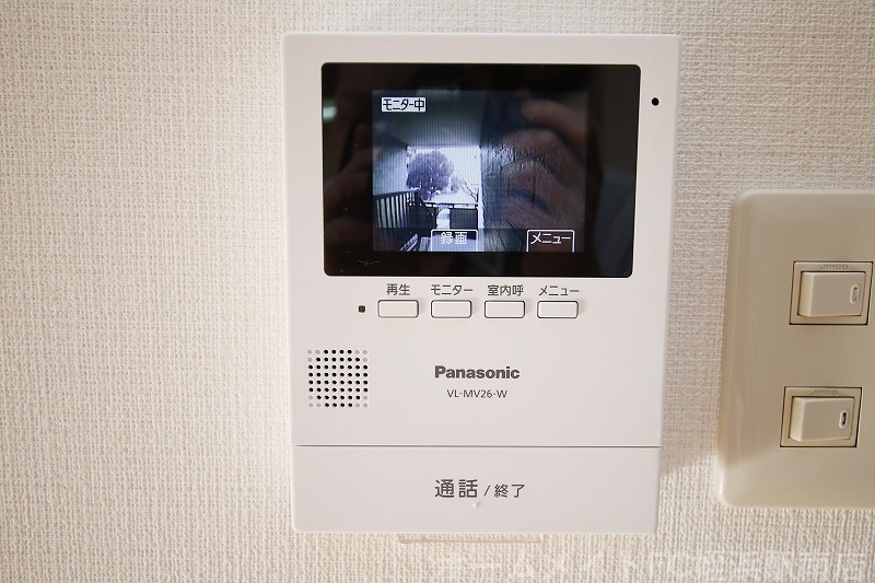 拡大写真:フォブール周船寺 2階202の★モニター付きインターホン♪★参考写真