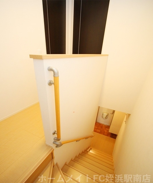 拡大写真：D-room学研都市 2階B102の★戸建て感覚の賃貸物件★