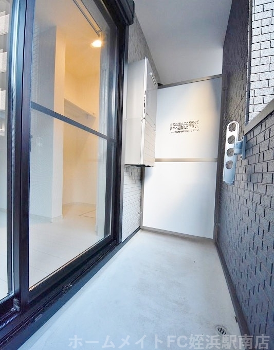 拡大写真：クレシア周船寺Ⅱ 3階301の★バルコニーの奥行きも十分★※別部屋参考写真