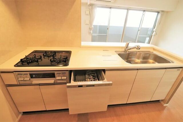 拡大写真:GLANZ Kyoei VI 5階501のキッチン