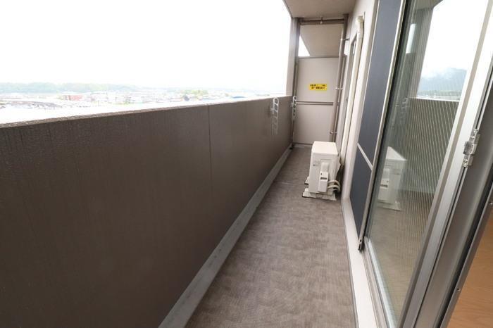 拡大写真:GLANZ Kyoei VI 5階501のバルコニー