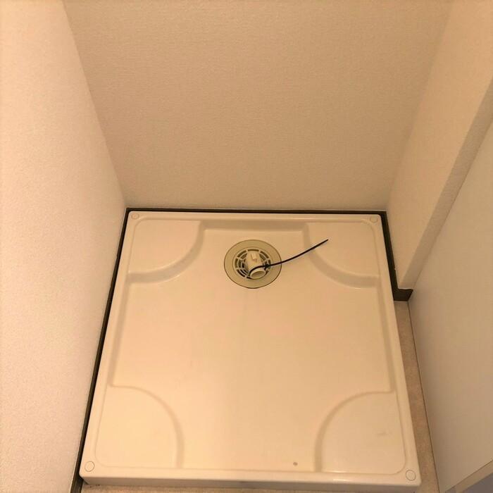 拡大写真:グレイス池船 1階101の室内洗濯機置場