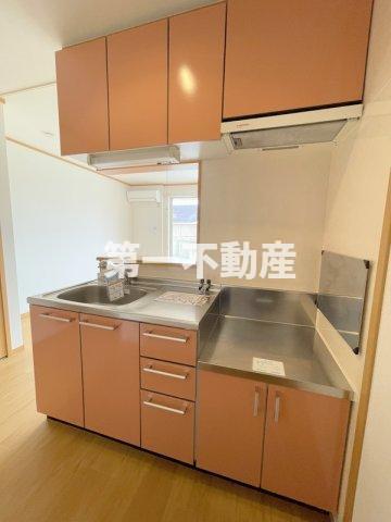 拡大写真:アルコバレーノⅠ 2階202のキッチン