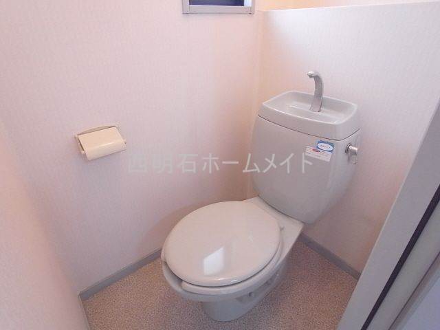 拡大写真：ハイツタケナカ 2階B201のトイレ