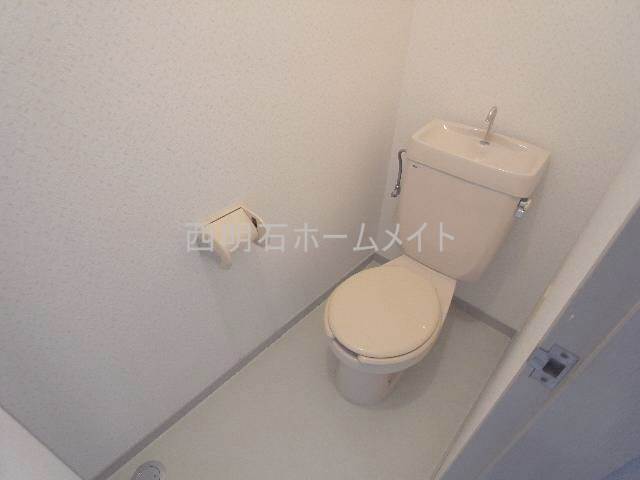 拡大写真:ハイツ深喜 1階A101のトイレ