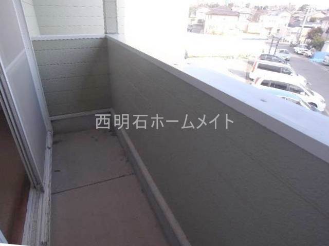 拡大写真:ハイツ深喜 1階A101のバルコニー