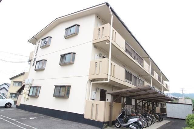 拡大写真:マンション津高 3階302の建物外観