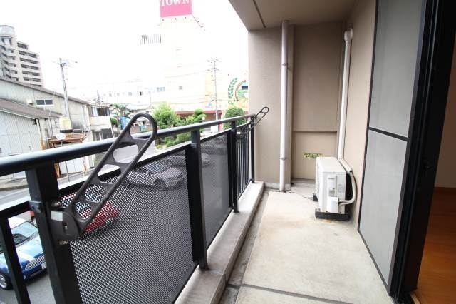 拡大写真:クレストシティ中井町 7階704のバルコニー