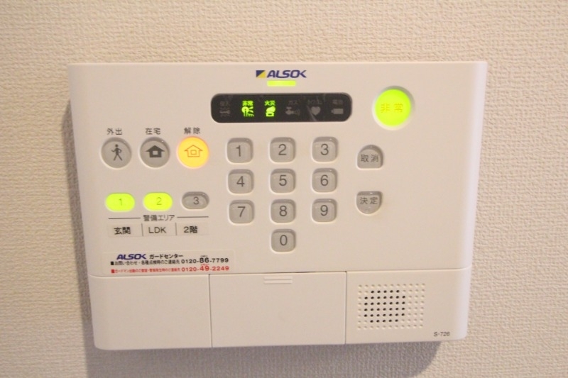 拡大写真:カサ ベルデ 1階105のセキュリティ