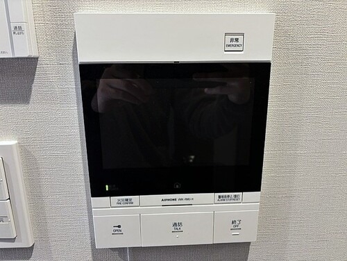 拡大写真:プレサンスロジェ岡山番町 1階103のセキュリティ